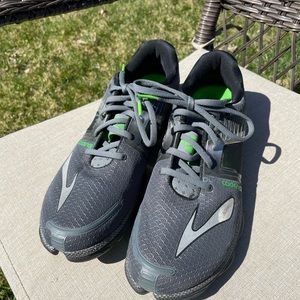 BROOKS Pure Cadence Gray Green Running Shoes Sneakers 11.5